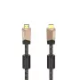 Hama 00205025 HDMI-kaapeli 1,5 m HDMI Type-A (Standard) pronssi