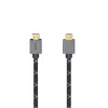 Hama 00200504 HDMI-kaapeli 2 m HDMI Type-A (Standard) musta, harmaa