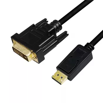 Videokaapeliadapteri LogiLink CV0130 1 m DisplayPort DVI musta