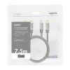 Audiokaapeli LogiLink CA1208 7,5 m 2 x Cinch musta