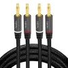 Audiokaapeli LogiLink CA1211 5 m 2x banaani musta