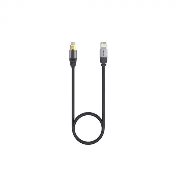 Verkkokaapeli UNITEK C18149AGY03-2M RJ-45 Cat8 2 m musta