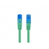 Verkkokaapeli LANBERG PCF6A-10CC-2000-G Cat6a S/FTP 20 m LSZH, RJ-45, vihreä
