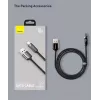 USB-kaapeli Baseus CASX020001 1 m USB A USB C musta