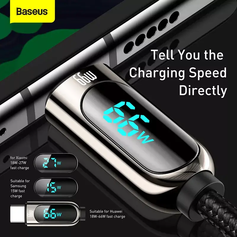 USB-kaapeli Baseus CASX020001 1 m USB A USB C musta