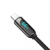 USB-kaapeli Baseus CASX020001 1 m USB A USB C musta