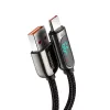 USB-kaapeli Baseus CASX020001 1 m USB A USB C musta