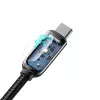 USB-kaapeli Baseus CASX020001 1 m USB A USB C musta