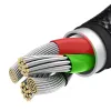 3-in-1 USB-kaapeli Baseus Tungsten Gold CAMLTWJ-01