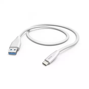 Hama 00201596 USB-kaapeli USB 2.0 1,5 m USB A USB C valkoinen