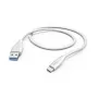 Hama 00201596 USB-kaapeli USB 2.0 1,5 m USB A USB C valkoinen