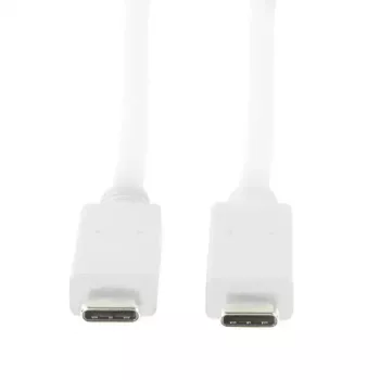 USB-kaapeli LogiLink CU0131 USB 3.2 Gen 2 1m USB C valkoinen