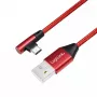 USB-kaapeli LogiLink CU0146 USB 2.0 1 m USB A USB C punainen