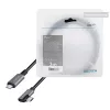 USB-kaapeli LogiLink CU0183 2m USB-C musta hopea USB 2.0