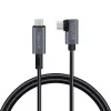USB-kaapeli LogiLink CU0183 2m USB-C musta hopea USB 2.0
