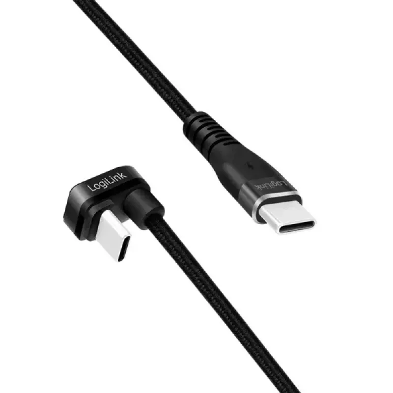 LogiLink CU0191 USB-kaapeli USB 2.0 2 m USB C musta