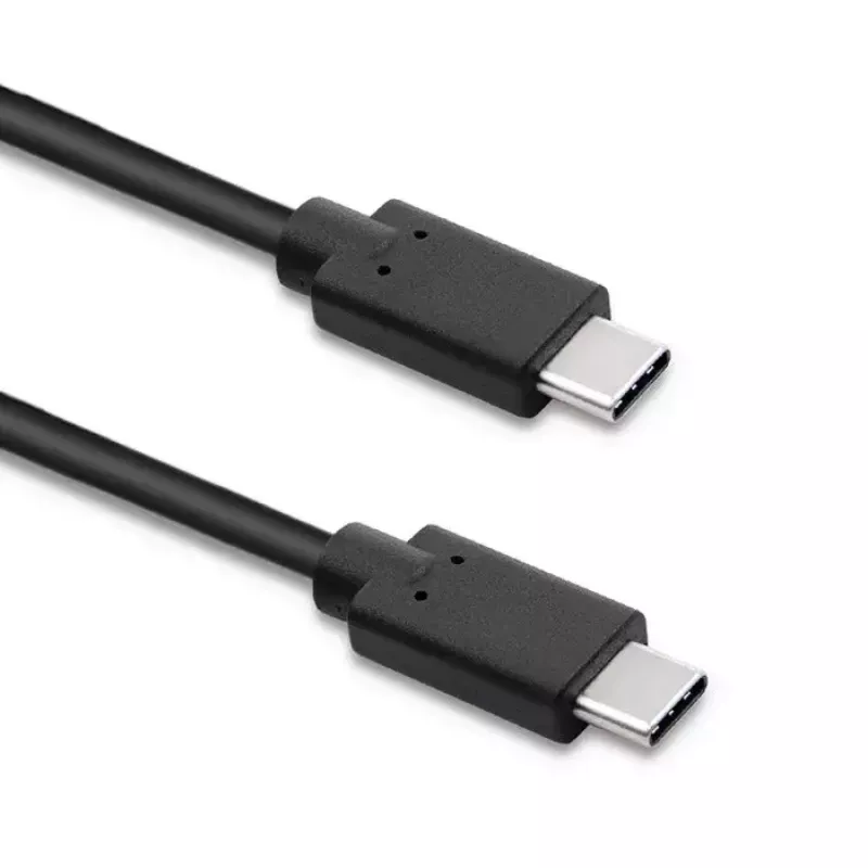 Qoltec 52352 USB-C – USB-C -kaapeli, USB 3.1, 5 Gbit/s, 2,5 m, musta