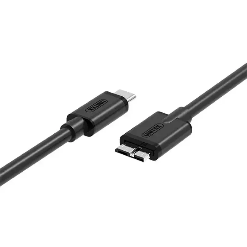 Unitek Y-C475BK USB-C – Micro-USB B -kaapeli, USB 3.0, 1 m, musta