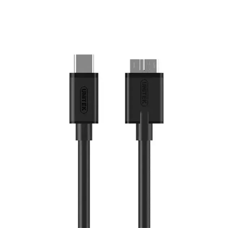 Unitek Y-C475BK USB-C – Micro-USB B -kaapeli, USB 3.0, 1 m, musta