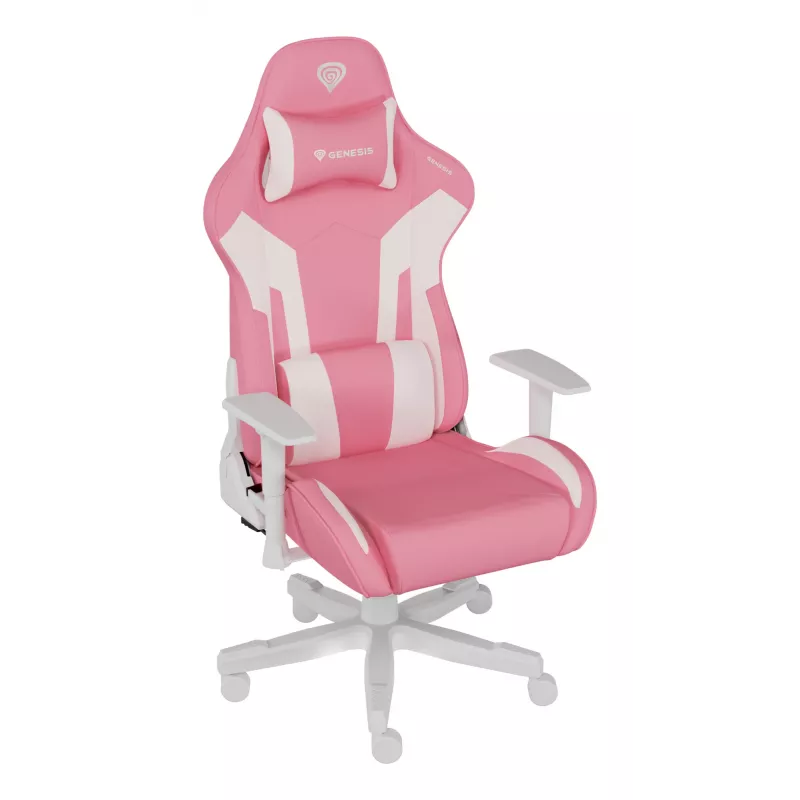 PC-Gaming-tuoli GENESIS Nitro 710 Air täytetty istuin valkoinen 150 kg