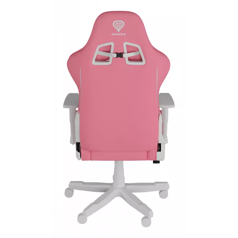 PC-Gaming-tuoli GENESIS Nitro 710 Air täytetty istuin valkoinen 150 kg