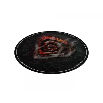 Tuolimatto GENESIS Tellur 400 Round Lava monivärinen kangas kumi