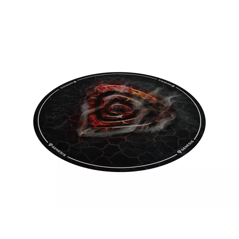Tuolimatto GENESIS Tellur 400 Round Lava monivärinen kangas kumi