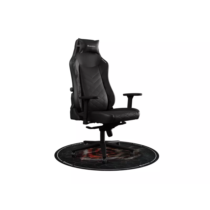 Tuolimatto GENESIS Tellur 400 Round Lava monivärinen kangas kumi
