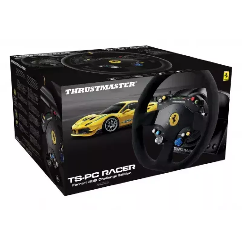 Thrustmaster TS-PC Racer Ferrari 488 Challenge Edition musta USB 2.0 ratti analoginen / digitaalinen