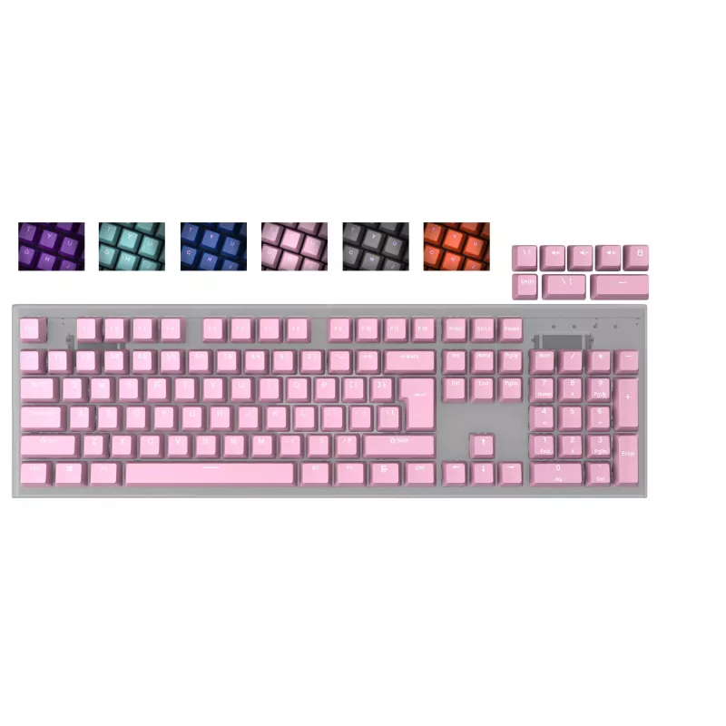 Näppäinhattu GENESIS LEAD 300 yleinen ABS pinkki 122g