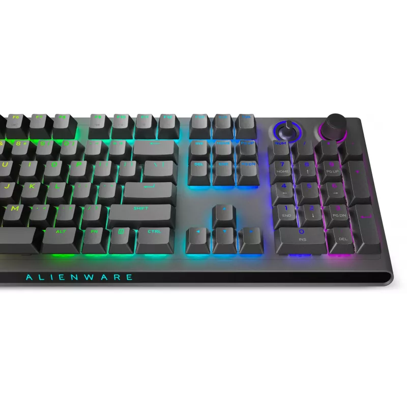 Alienware Tri-Mode AW920K näppäimistö Gaming USB + RF langaton + Bluetooth harmaa