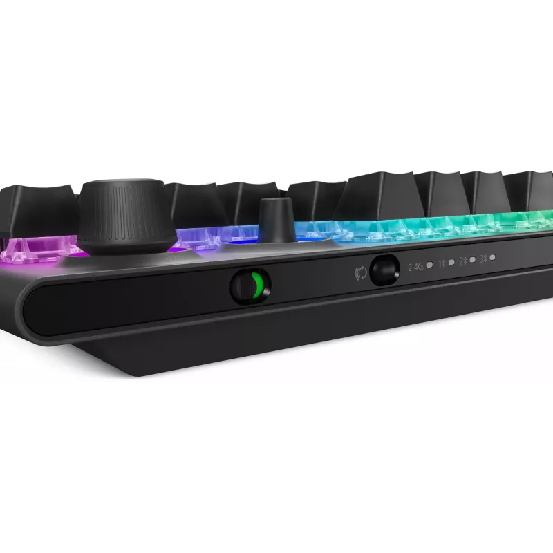 Alienware Tri-Mode AW920K näppäimistö Gaming USB + RF langaton + Bluetooth harmaa