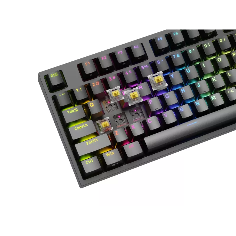 GENESIS Thor 404 TKL näppäimistö Gaming USB QWERTY US International musta