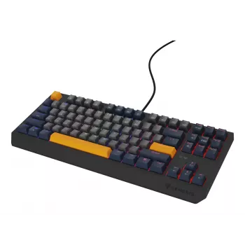 GENESIS Thor 230 TKL näppäimistö Gaming USB QWERTY englanti sininen