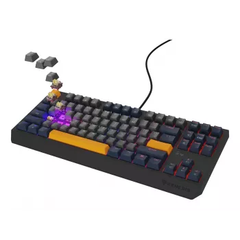 GENESIS Thor 230 TKL näppäimistö Gaming USB QWERTY englanti sininen