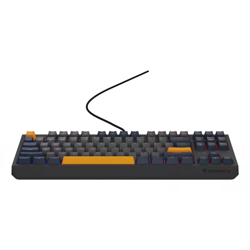 GENESIS Thor 230 TKL näppäimistö Gaming USB QWERTY englanti sininen