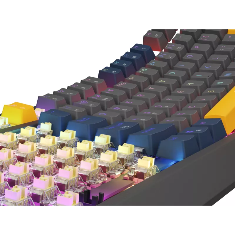 GENESIS Thor 230 TKL näppäimistö Gaming USB QWERTY englanti sininen