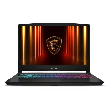 Kannettava MSI Katana 15 HX B14WGK-061XPL — 15,6 tuuman QHD+ 165Hz, Intel Core i7-14650HX, 16GB DDR5, 1TB SSD, NVIDIA GeForce RTX 5070, ilman käyttöjärjestelmää, musta