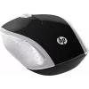 HP Wireless hiiri 200 (Pike Silver), molempikätinen, optinen, RF langaton, 1000 DPI, hopea