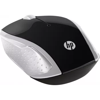 HP Wireless hiiri 200 (Pike Silver), molempikätinen, optinen, RF langaton, 1000 DPI, hopea