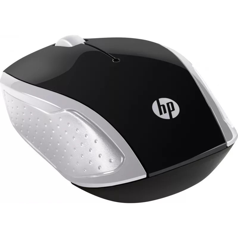 HP Wireless hiiri 200 (Pike Silver), molempikätinen, optinen, RF langaton, 1000 DPI, hopea