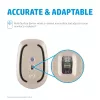 HP 410 ohut hopeinen Bluetooth-hiiri, molempikätinen, Bluetooth, 2000 dpi, hopea