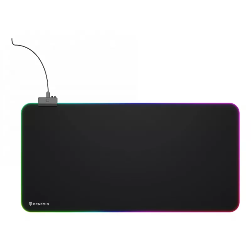GENESIS Boron 500 XXL RGB pelihiirialusta musta