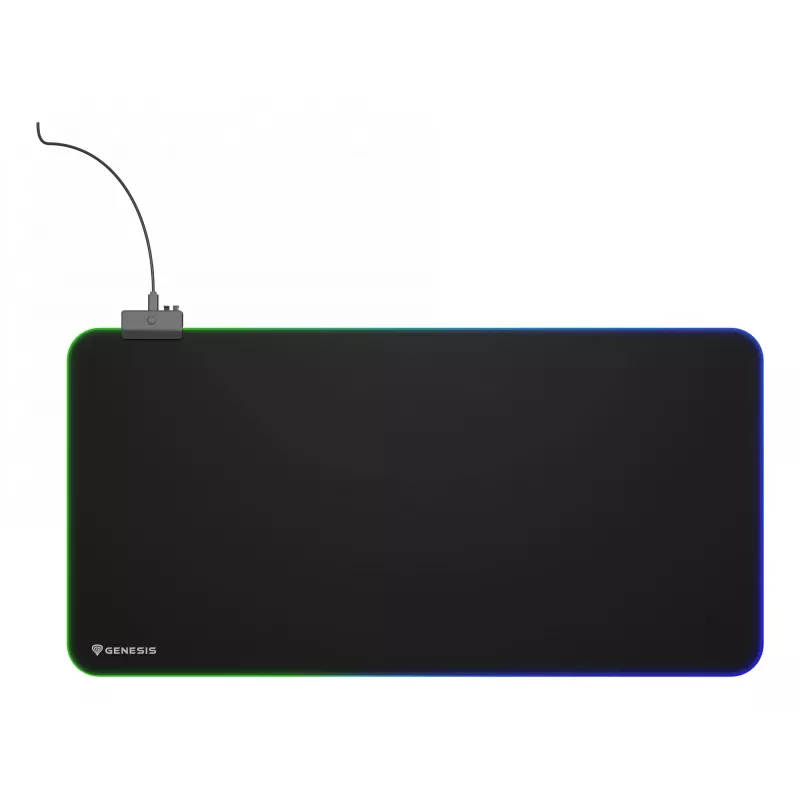 GENESIS Boron 500 XXL RGB pelihiirialusta musta