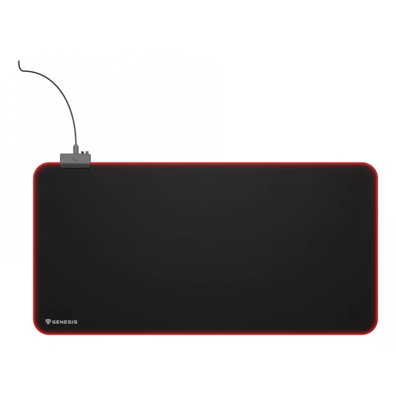 GENESIS Boron 500 XXL RGB pelihiirialusta musta
