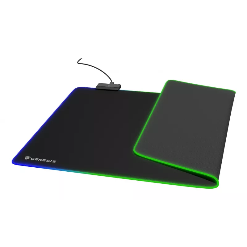 GENESIS Boron 500 XXL RGB pelihiirialusta musta