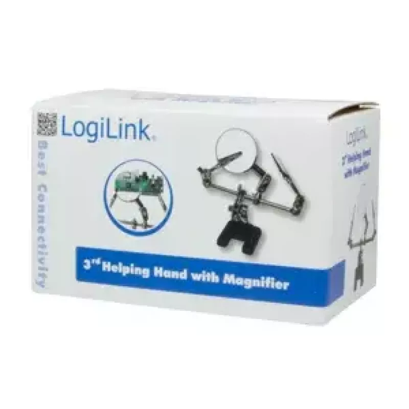 Suurennuslasi LogiLink WZ0034 musta ruostumaton teräs