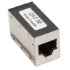 Intellinet liitäntäholkki, Cat5e, FTP, modulaarinen, 8P8C-pistorasia 8P8C-pistorasiaan, hopea