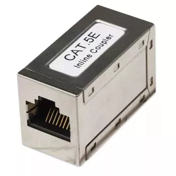 Intellinet liitäntäholkki, Cat5e, FTP, modulaarinen, 8P8C-pistorasia 8P8C-pistorasiaan, hopea