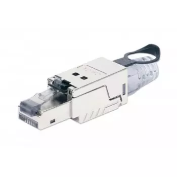 RJ45-modulaarinen kenttäpäätepistoke Intellinet Cat6a 10G